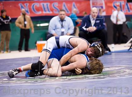 Thumbnail 3 in NCHSAA State 3A Boys Wrestling Championships (Finals) photogallery.