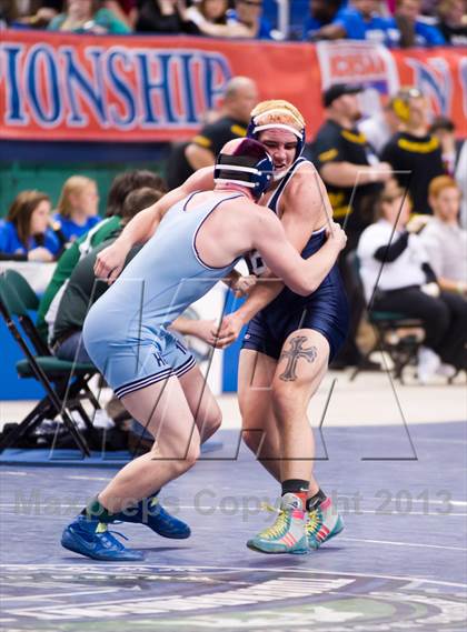 Thumbnail 1 in NCHSAA State 3A Boys Wrestling Championships (Finals) photogallery.