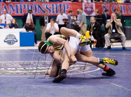 Thumbnail 3 in NCHSAA State 3A Boys Wrestling Championships (Finals) photogallery.