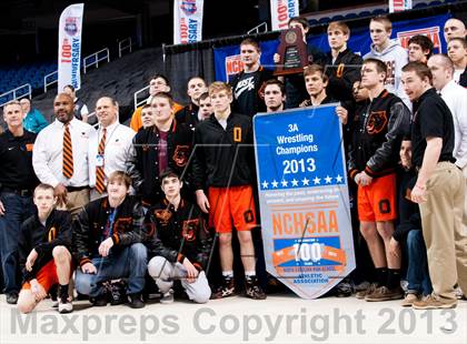 Thumbnail 1 in NCHSAA State 3A Boys Wrestling Championships (Finals) photogallery.