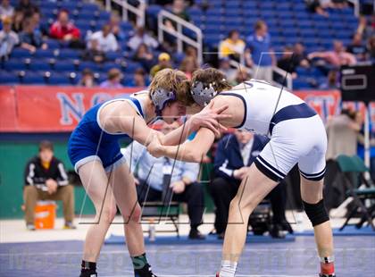 Thumbnail 1 in NCHSAA State 3A Boys Wrestling Championships (Finals) photogallery.