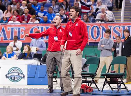 Thumbnail 3 in NCHSAA State 3A Boys Wrestling Championships (Finals) photogallery.