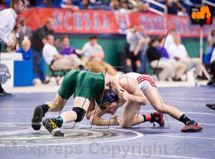 Thumbnail 3 in NCHSAA State 3A Boys Wrestling Championships (Finals) photogallery.