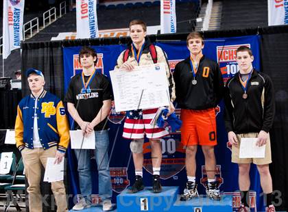 Thumbnail 3 in NCHSAA State 3A Boys Wrestling Championships (Finals) photogallery.