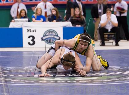 Thumbnail 1 in NCHSAA State 3A Boys Wrestling Championships (Finals) photogallery.
