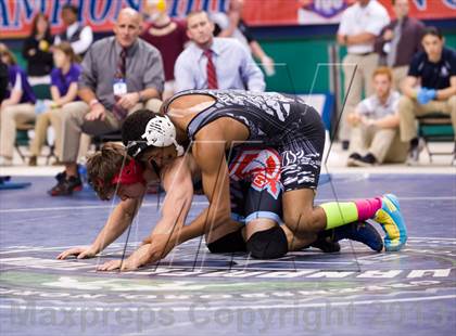 Thumbnail 3 in NCHSAA State 3A Boys Wrestling Championships (Finals) photogallery.