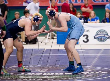 Thumbnail 3 in NCHSAA State 3A Boys Wrestling Championships (Finals) photogallery.