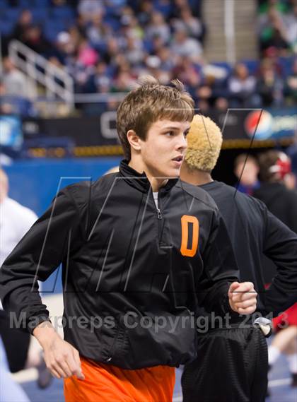 Thumbnail 3 in NCHSAA State 3A Boys Wrestling Championships (Finals) photogallery.