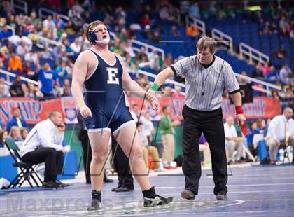 Thumbnail 3 in NCHSAA State 3A Boys Wrestling Championships (Finals) photogallery.