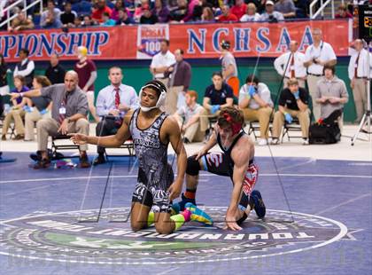 Thumbnail 1 in NCHSAA State 3A Boys Wrestling Championships (Finals) photogallery.