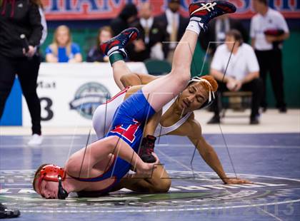Thumbnail 1 in NCHSAA State 3A Boys Wrestling Championships (Finals) photogallery.