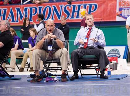 Thumbnail 2 in NCHSAA State 3A Boys Wrestling Championships (Finals) photogallery.