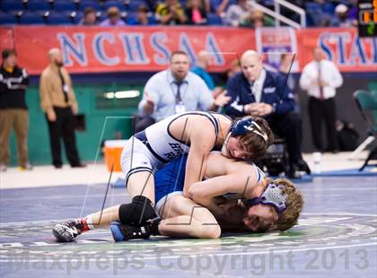 Thumbnail 1 in NCHSAA State 3A Boys Wrestling Championships (Finals) photogallery.