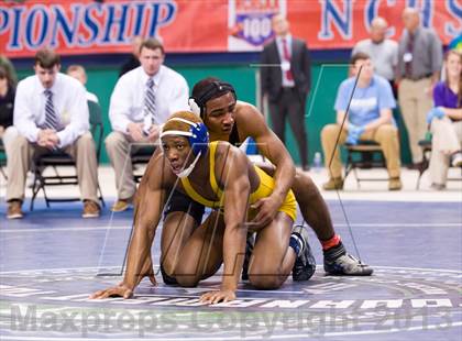 Thumbnail 3 in NCHSAA State 3A Boys Wrestling Championships (Finals) photogallery.