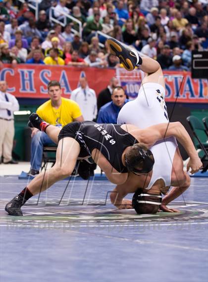 Thumbnail 1 in NCHSAA State 3A Boys Wrestling Championships (Finals) photogallery.