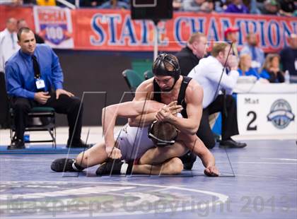 Thumbnail 1 in NCHSAA State 3A Boys Wrestling Championships (Finals) photogallery.