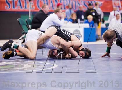 Thumbnail 3 in NCHSAA State 3A Boys Wrestling Championships (Finals) photogallery.