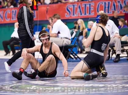 Thumbnail 1 in NCHSAA State 3A Boys Wrestling Championships (Finals) photogallery.