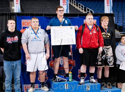 Thumbnail 1 in NCHSAA State 3A Boys Wrestling Championships (Finals) photogallery.