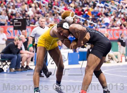 Thumbnail 3 in NCHSAA State 3A Boys Wrestling Championships (Finals) photogallery.