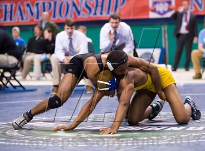 Thumbnail 2 in NCHSAA State 3A Boys Wrestling Championships (Finals) photogallery.