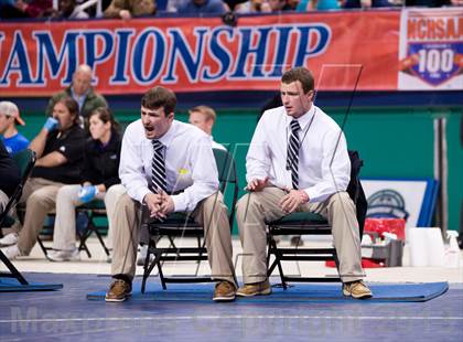 Thumbnail 3 in NCHSAA State 3A Boys Wrestling Championships (Finals) photogallery.