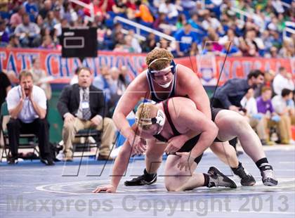 Thumbnail 1 in NCHSAA State 3A Boys Wrestling Championships (Finals) photogallery.