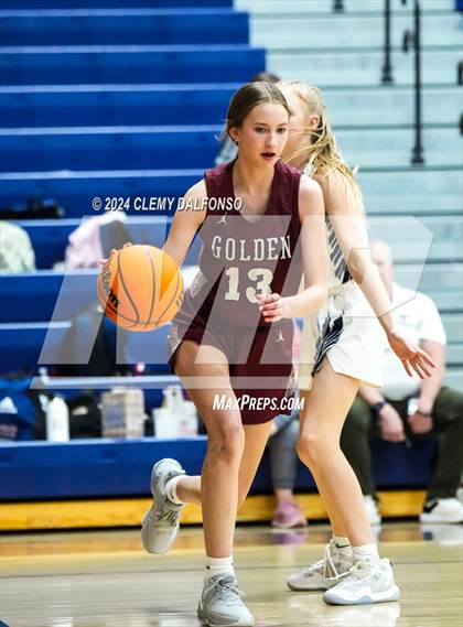 Thumbnail 3 in Golden vs Dakota Ridge (Jeffco 4A/5A mini Tournament) photogallery.
