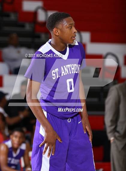 Thumbnail 2 in Oak Park vs. St. Anthony (Ryse Williams/Pac Shores Tournament) photogallery.