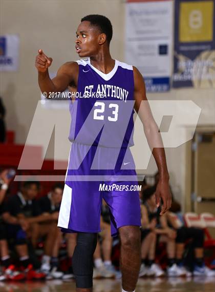Thumbnail 1 in Oak Park vs. St. Anthony (Ryse Williams/Pac Shores Tournament) photogallery.