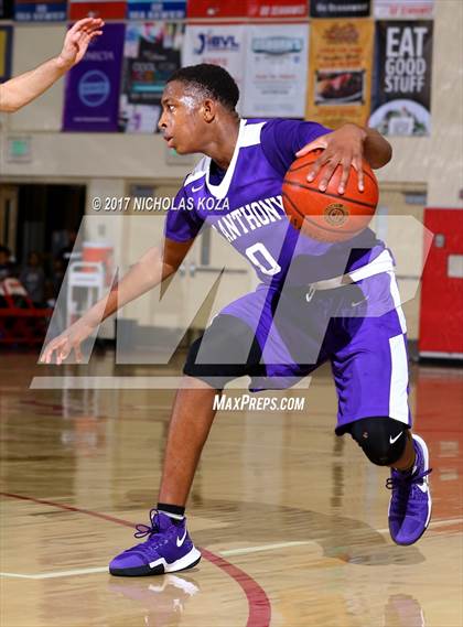 Thumbnail 3 in Oak Park vs. St. Anthony (Ryse Williams/Pac Shores Tournament) photogallery.