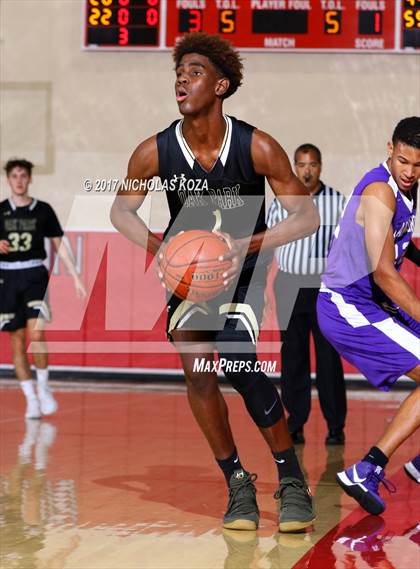 Thumbnail 1 in Oak Park vs. St. Anthony (Ryse Williams/Pac Shores Tournament) photogallery.