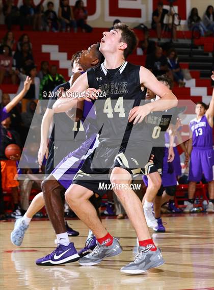 Thumbnail 1 in Oak Park vs. St. Anthony (Ryse Williams/Pac Shores Tournament) photogallery.