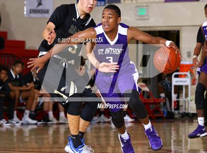 Thumbnail 1 in Oak Park vs. St. Anthony (Ryse Williams/Pac Shores Tournament) photogallery.