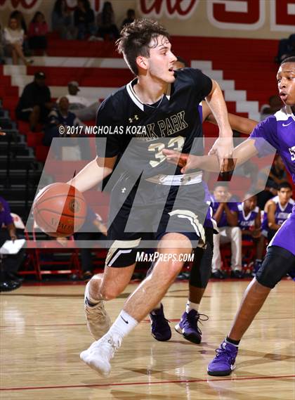 Thumbnail 2 in Oak Park vs. St. Anthony (Ryse Williams/Pac Shores Tournament) photogallery.