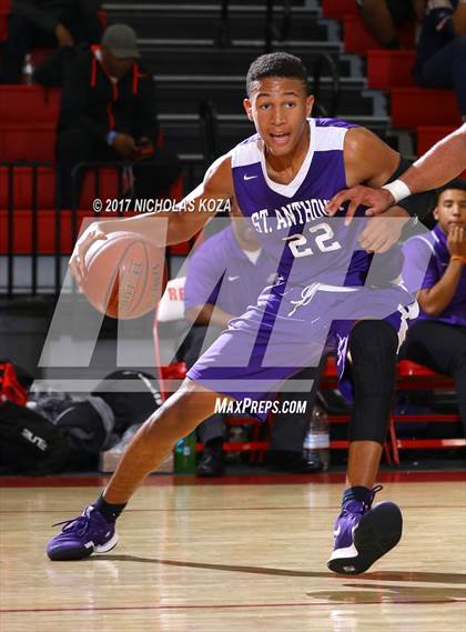 Thumbnail 1 in Oak Park vs. St. Anthony (Ryse Williams/Pac Shores Tournament) photogallery.