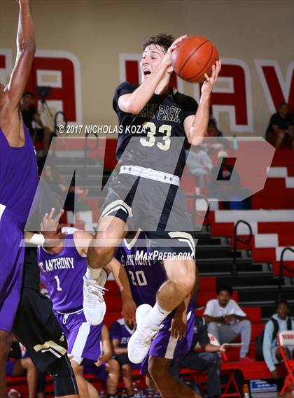 Thumbnail 1 in Oak Park vs. St. Anthony (Ryse Williams/Pac Shores Tournament) photogallery.