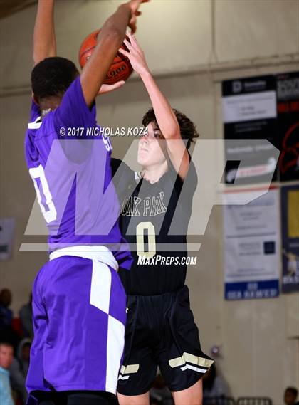 Thumbnail 2 in Oak Park vs. St. Anthony (Ryse Williams/Pac Shores Tournament) photogallery.