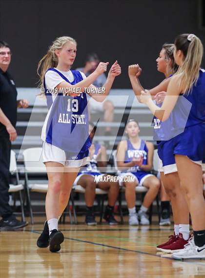 Thumbnail 3 in Washington/North Idaho 2019 All-Stars  East 2A/3A vs. West 2A/3A (Lib. Lk. Wash) photogallery.