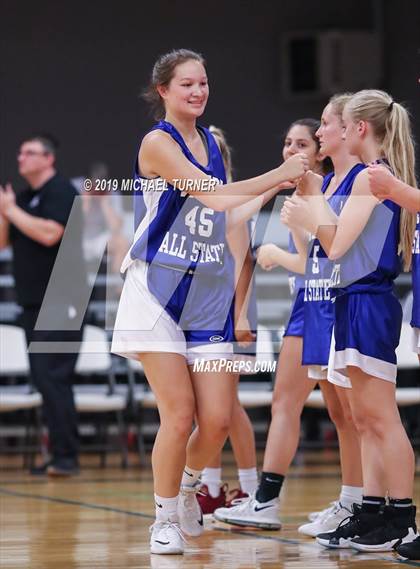 Thumbnail 2 in Washington/North Idaho 2019 All-Stars  East 2A/3A vs. West 2A/3A (Lib. Lk. Wash) photogallery.