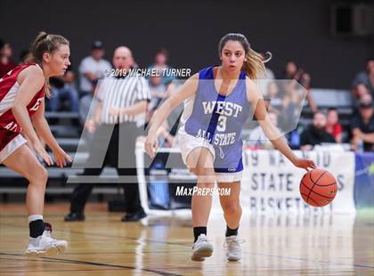Thumbnail 1 in Washington/North Idaho 2019 All-Stars  East 2A/3A vs. West 2A/3A (Lib. Lk. Wash) photogallery.