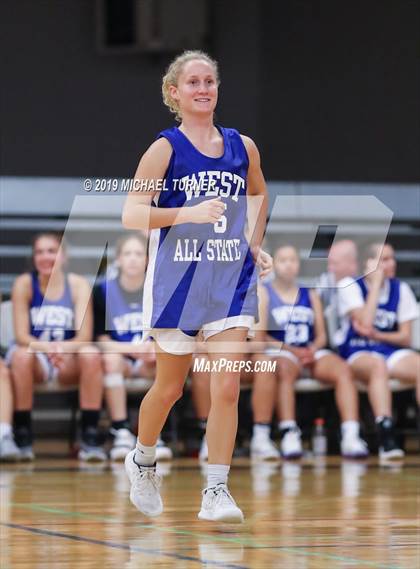 Thumbnail 1 in Washington/North Idaho 2019 All-Stars  East 2A/3A vs. West 2A/3A (Lib. Lk. Wash) photogallery.