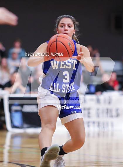 Thumbnail 3 in Washington/North Idaho 2019 All-Stars  East 2A/3A vs. West 2A/3A (Lib. Lk. Wash) photogallery.