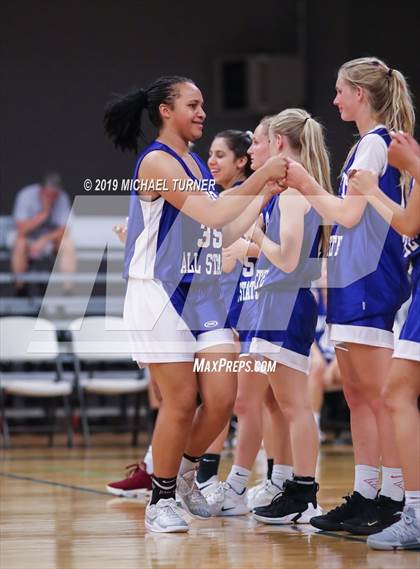 Thumbnail 3 in Washington/North Idaho 2019 All-Stars  East 2A/3A vs. West 2A/3A (Lib. Lk. Wash) photogallery.