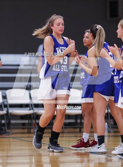 Thumbnail 1 in Washington/North Idaho 2019 All-Stars  East 2A/3A vs. West 2A/3A (Lib. Lk. Wash) photogallery.