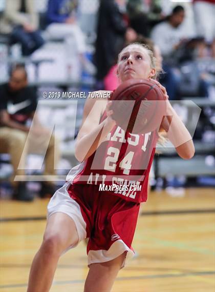 Thumbnail 3 in Washington/North Idaho 2019 All-Stars  East 2A/3A vs. West 2A/3A (Lib. Lk. Wash) photogallery.