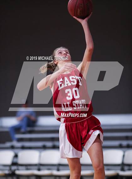 Thumbnail 3 in Washington/North Idaho 2019 All-Stars  East 2A/3A vs. West 2A/3A (Lib. Lk. Wash) photogallery.