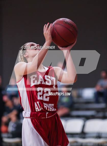 Thumbnail 2 in Washington/North Idaho 2019 All-Stars  East 2A/3A vs. West 2A/3A (Lib. Lk. Wash) photogallery.