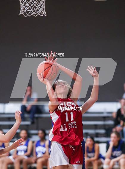 Thumbnail 2 in Washington/North Idaho 2019 All-Stars  East 2A/3A vs. West 2A/3A (Lib. Lk. Wash) photogallery.