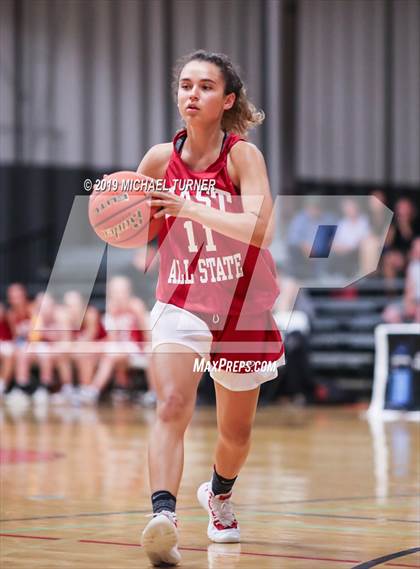 Thumbnail 1 in Washington/North Idaho 2019 All-Stars  East 2A/3A vs. West 2A/3A (Lib. Lk. Wash) photogallery.